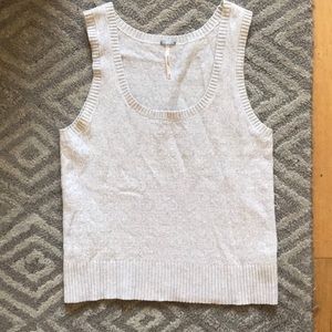 Cotton/Wool blend sweater vest